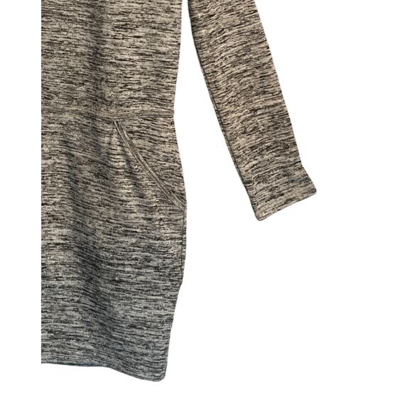 ATHLETA Destiny Techie Dress Size Small Gray Pockets Round Neck Long Sleeve - Picture 8 of 11